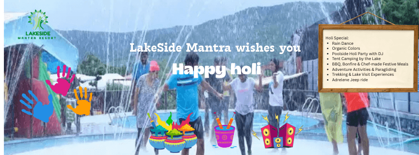 Image for blog: Holi 2026: Celebrate the Festival of Colors at the Best Resort in Kamshet