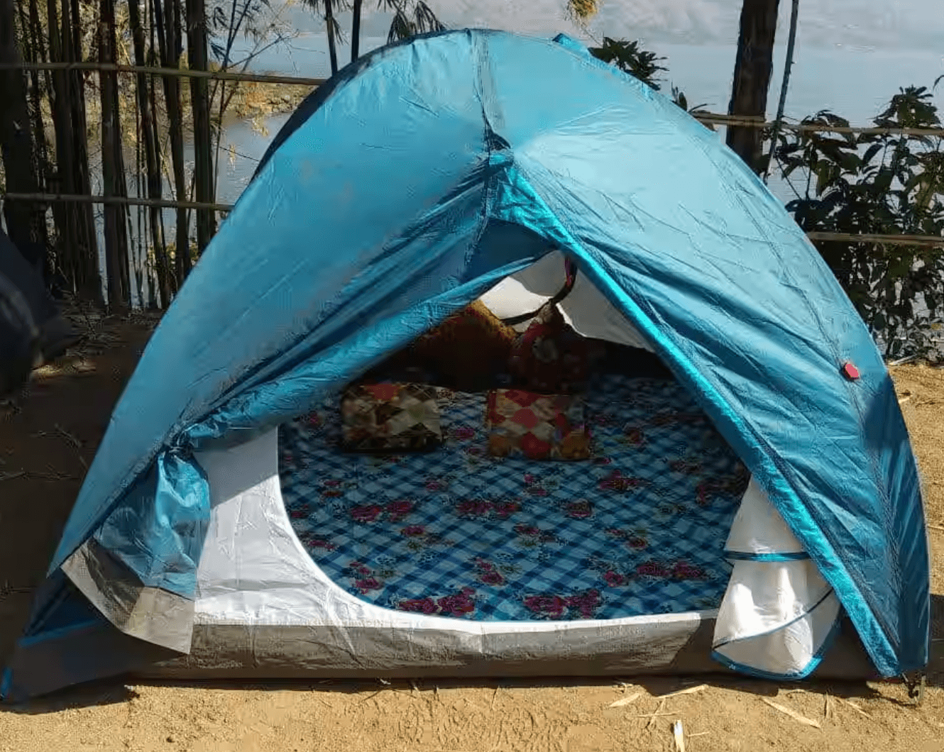Tent Exterior at LakesideMantra
